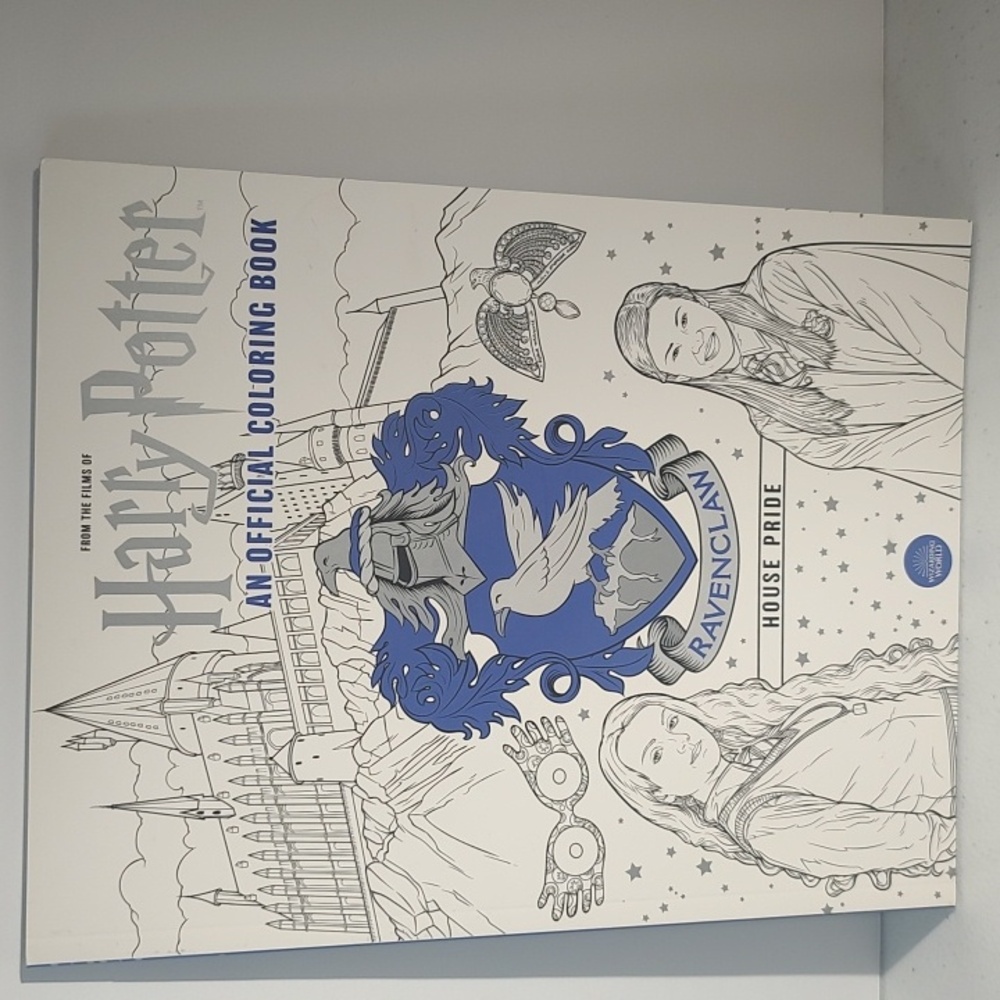 Harry Potter Ravenclaw House Pride Official Coloring Book